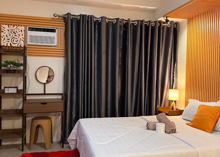 Trig Place At Be Residences Near It Park With Free Pool, Netflix, Wifi 3* Cebu