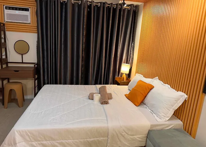 Trig Place At Be Residences Near It Park With Free Pool, Netflix, Wifi Lägenhetshotell