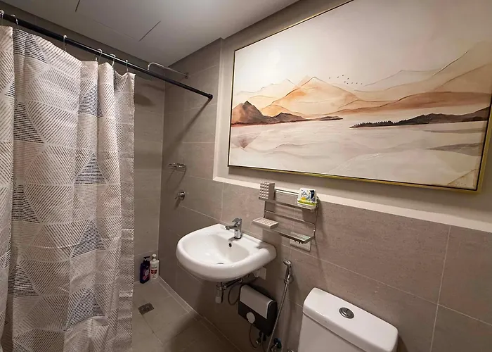 Lägenhetshotell Trig Place At Be Residences Near It Park With Free Pool, Netflix, Wifi