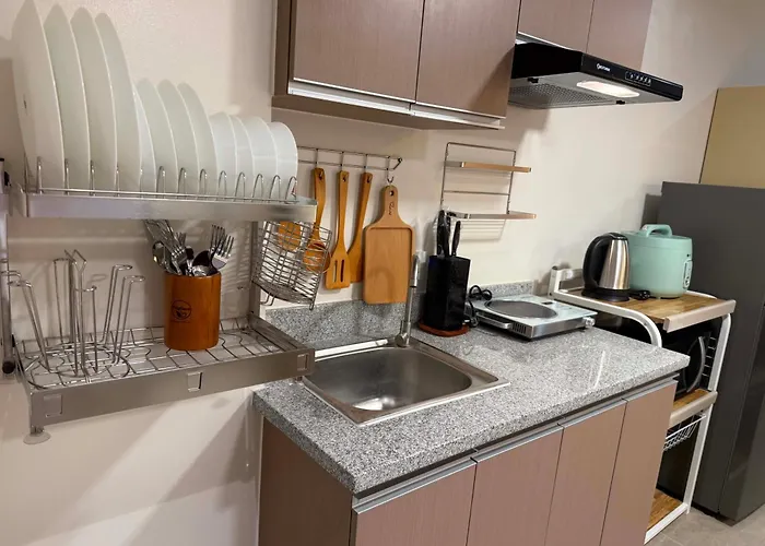 Lägenhetshotell Trig Place At Be Residences Near It Park With Free Pool, Netflix, Wifi 3*
