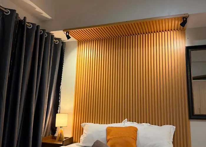 Trig Place At Be Residences Near It Park With Free Pool, Netflix, Wifi Lägenhetshotell Cebu
