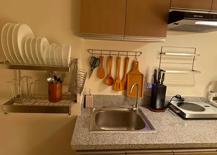 Trig Place At Be Residences Near It Park With Free Pool, Netflix, Wifi Lägenhetshotell 3*
