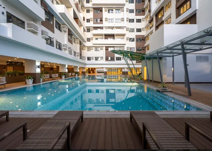 Trig Place At Be Residences Near It Park With Free Pool, Netflix, Wifi Lägenhetshotell 3*