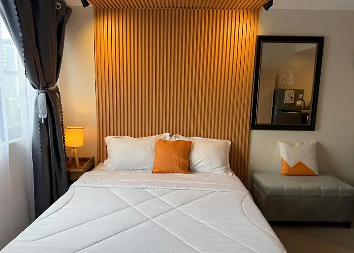 Trig Place At Be Residences Near It Park With Free Pool, Netflix, Wifi Lägenhetshotell Cebu