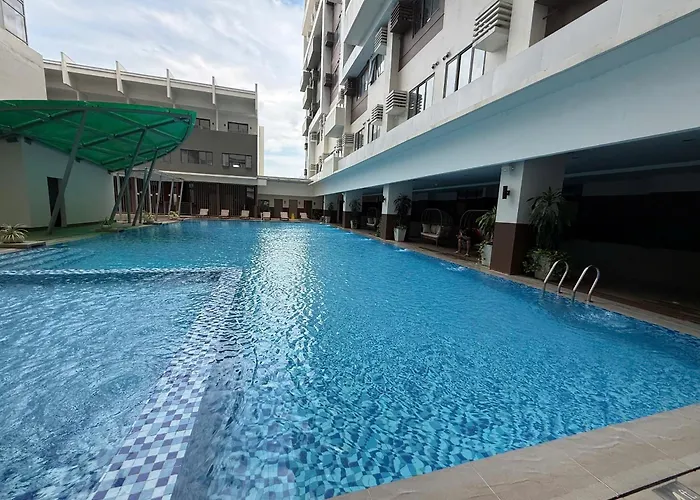 Lägenhetshotell Trig Place At Be Residences Near It Park With Free Pool, Netflix, Wifi